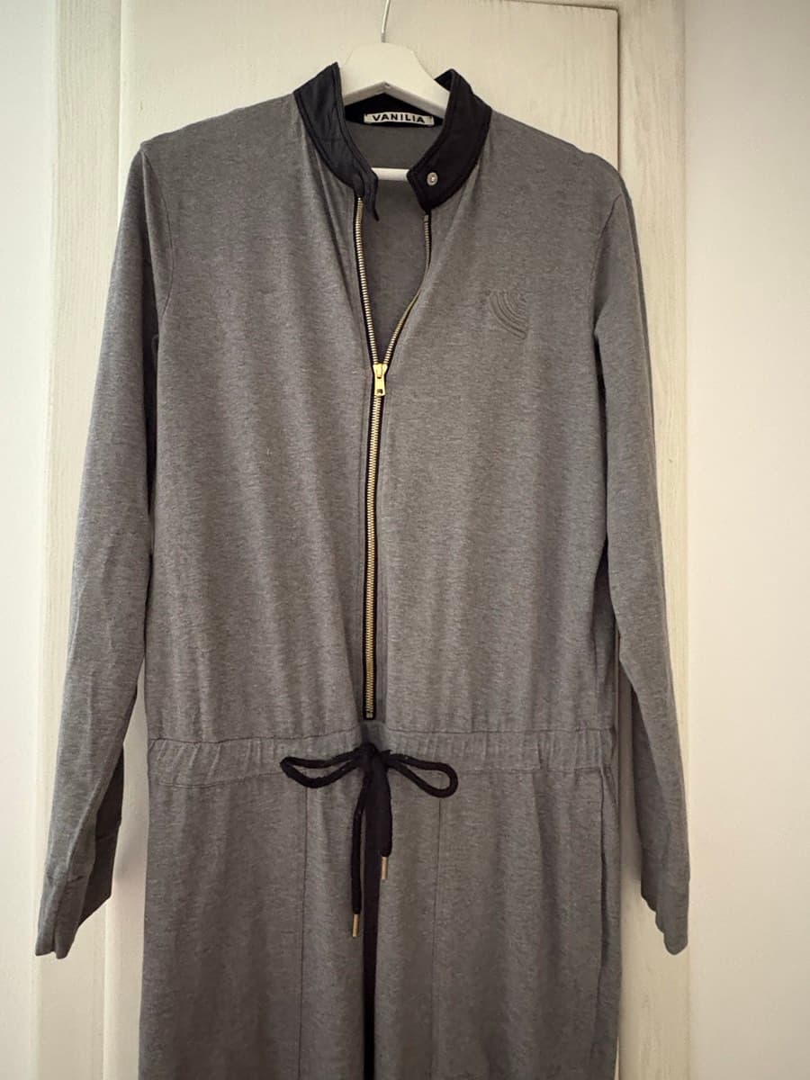 Vanilia Grey Jersey Jumpsuit thumbnail 2