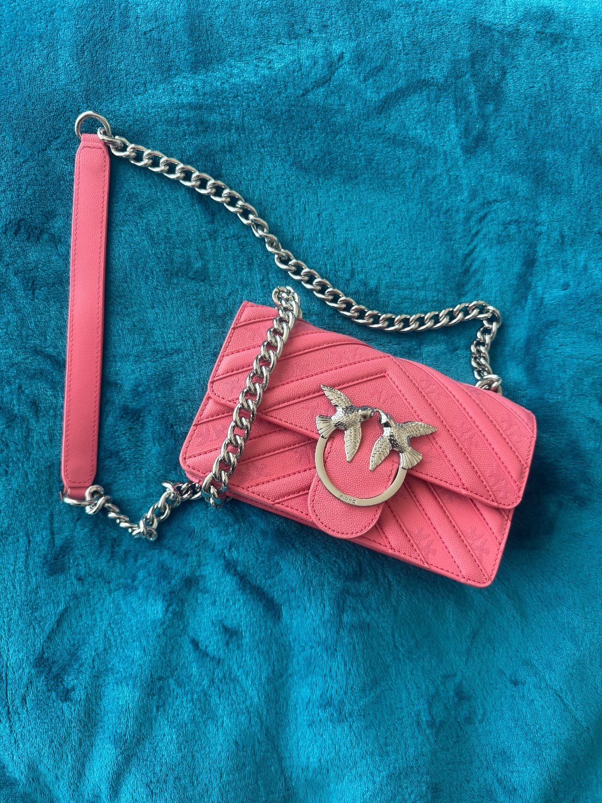 Pinko crossbody leather bag thumbnail 2