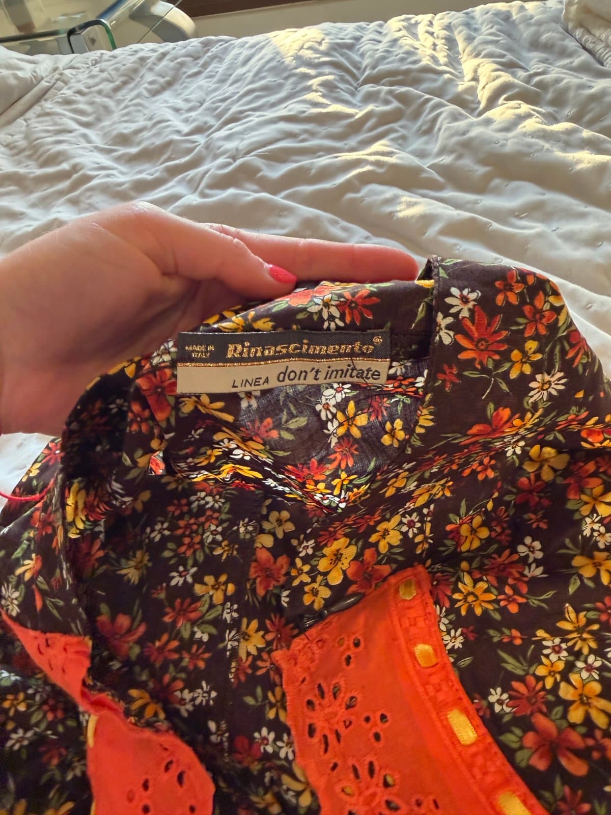 Rinascimento Floral Strapless Tulle Dress – Made in Italy thumbnail 4