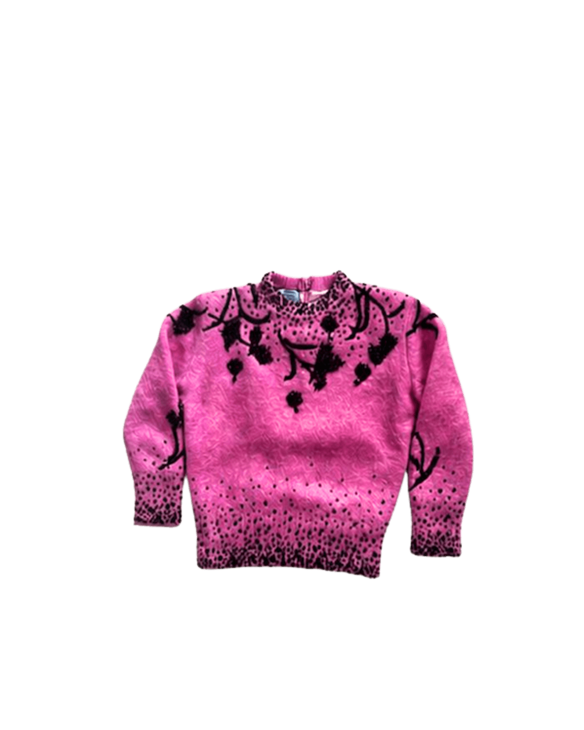 Pink knit sweater