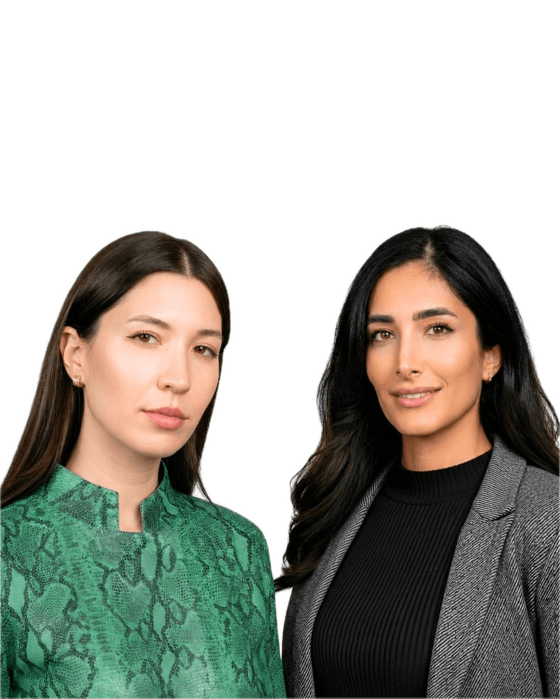 Federica and Malahat, founders of Revyn