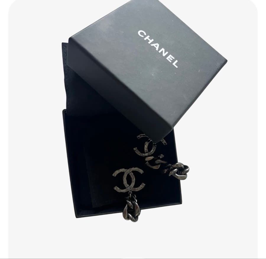 Chanel CC Chain Earrings