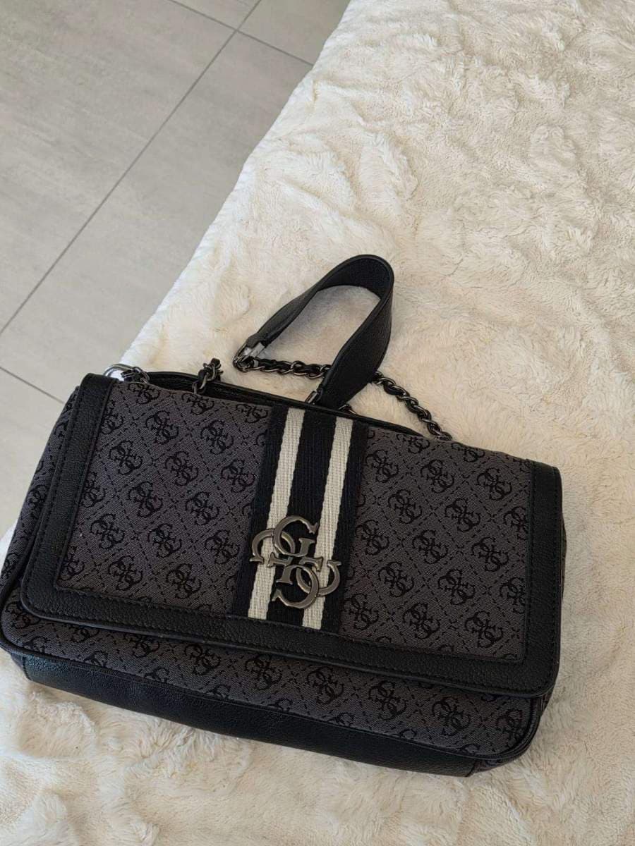 Guess Monogram Shoulder Bag
