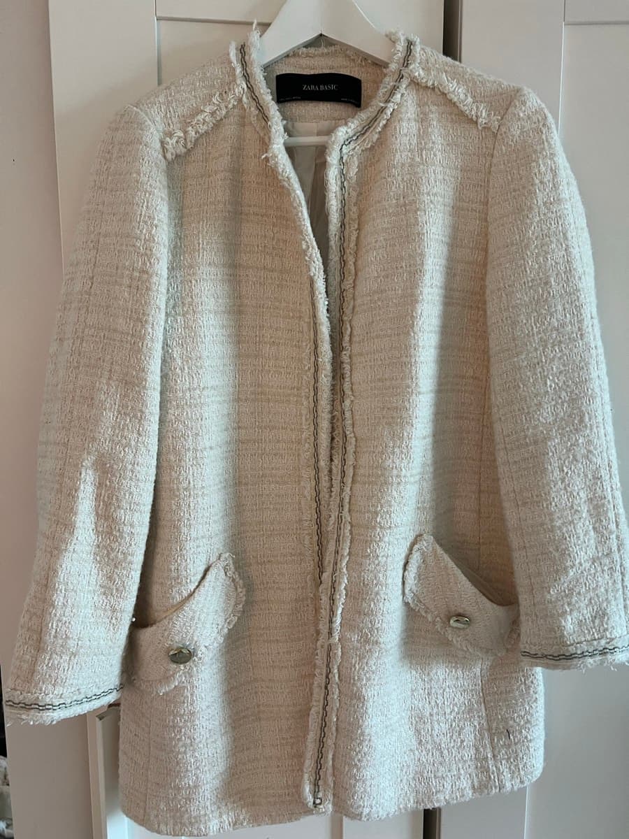 Zara Basic Tweed Jacket