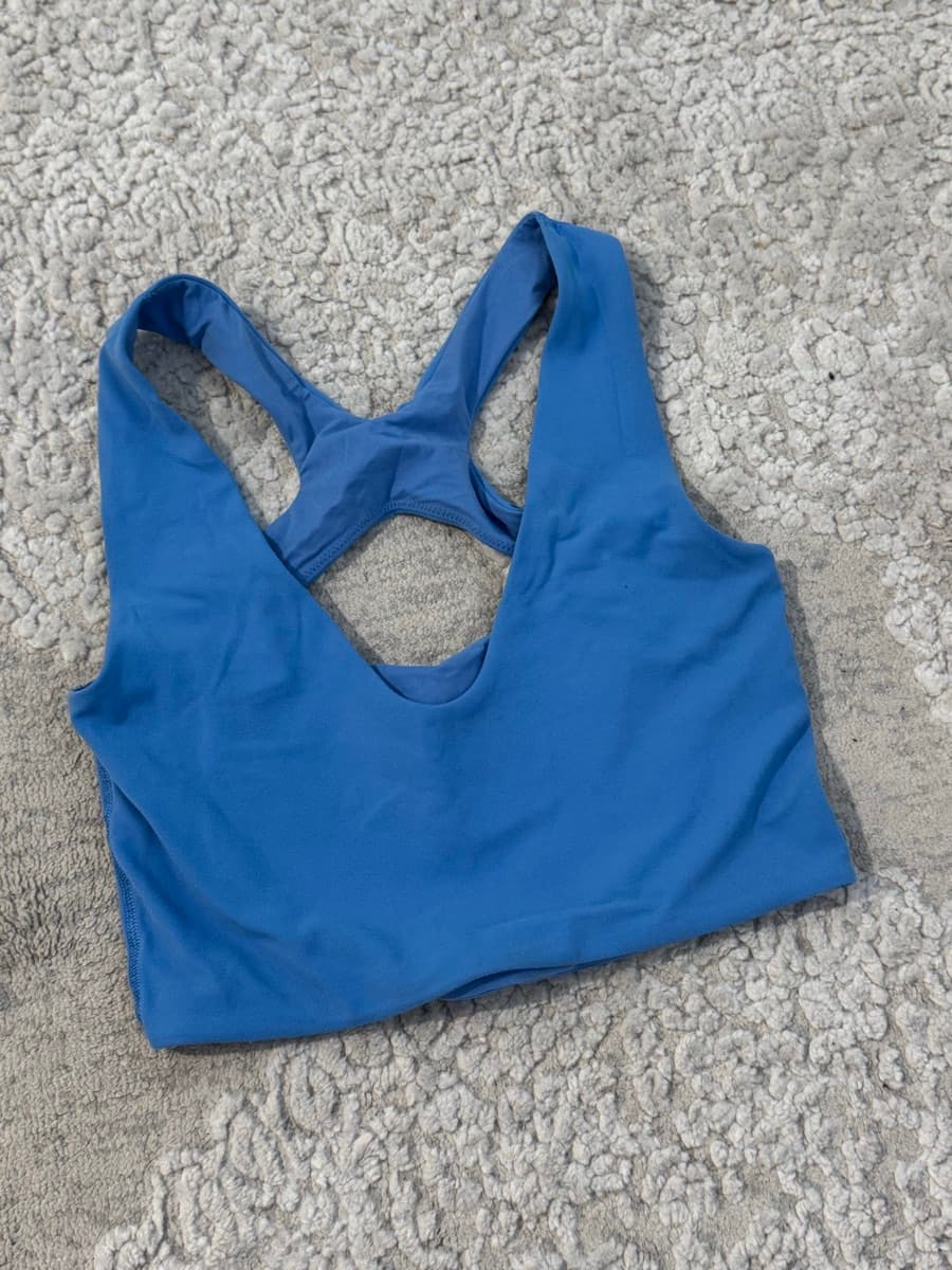 Lululemon Blue Sports Bra