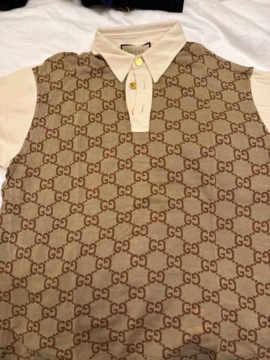 Gucci Monogram Polo Shirt