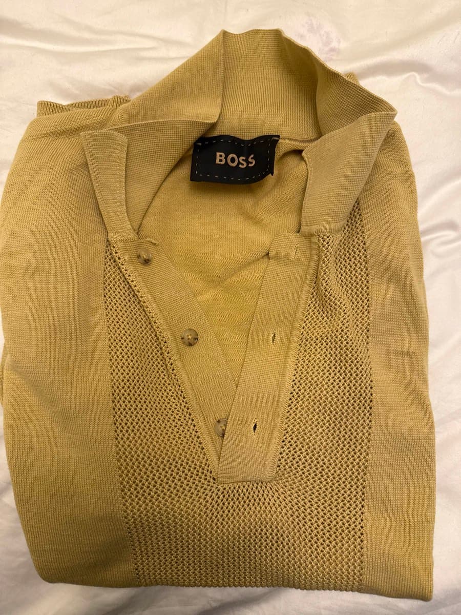 BOSS Knit Polo Shirt