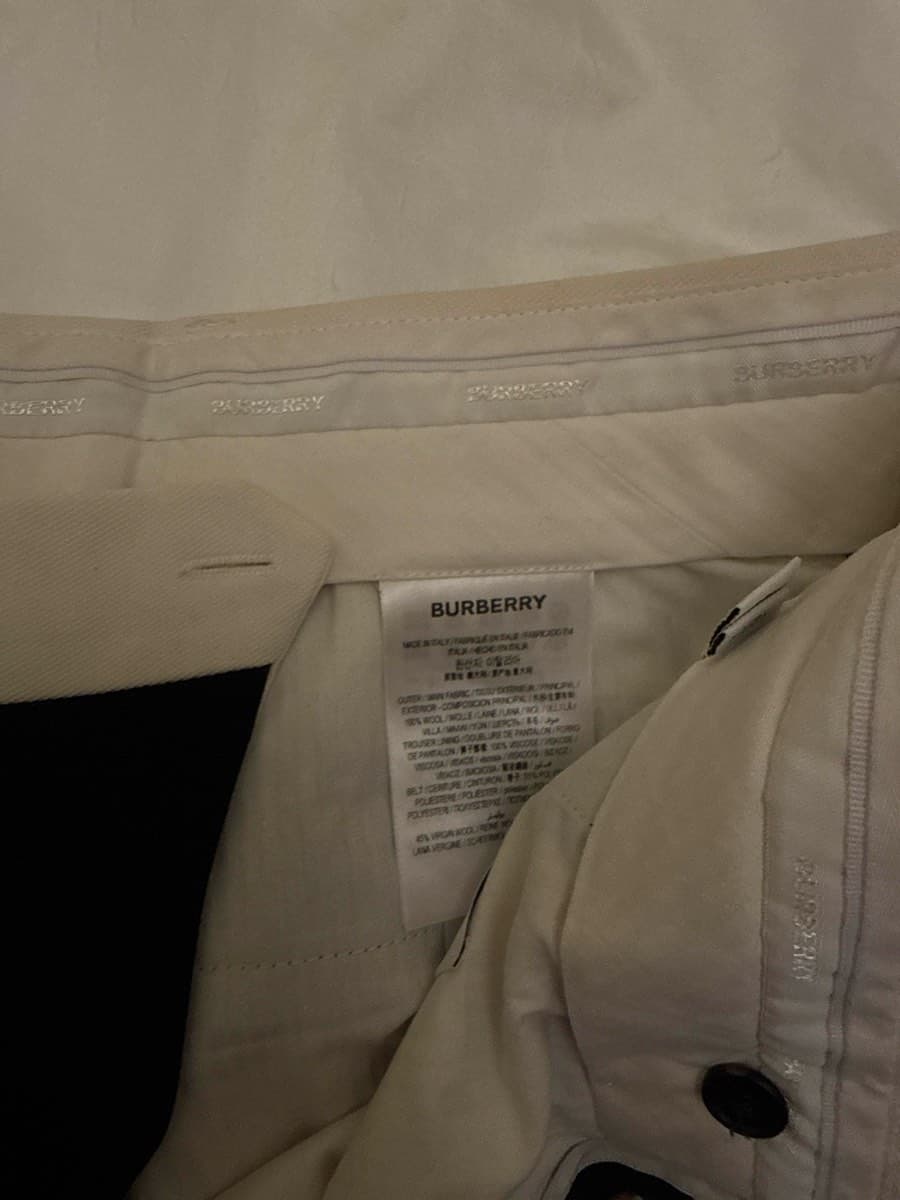 Burberry trousers