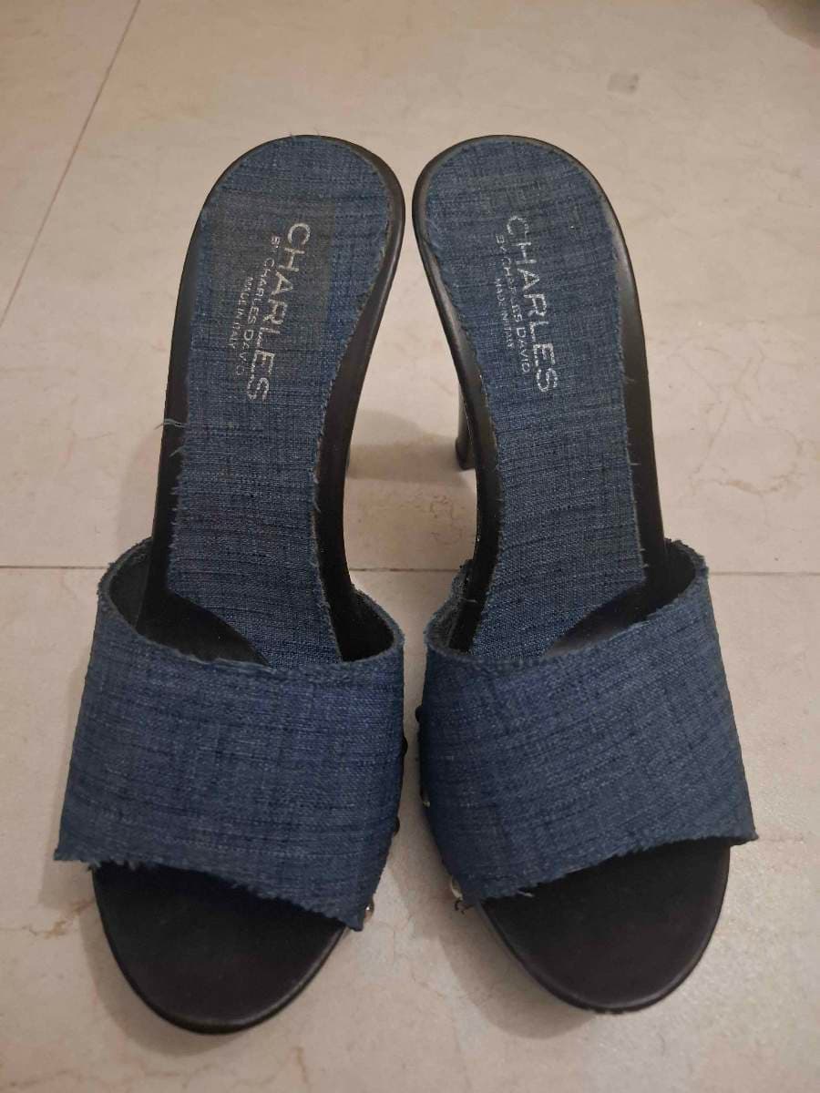 Charles David Denim Mules