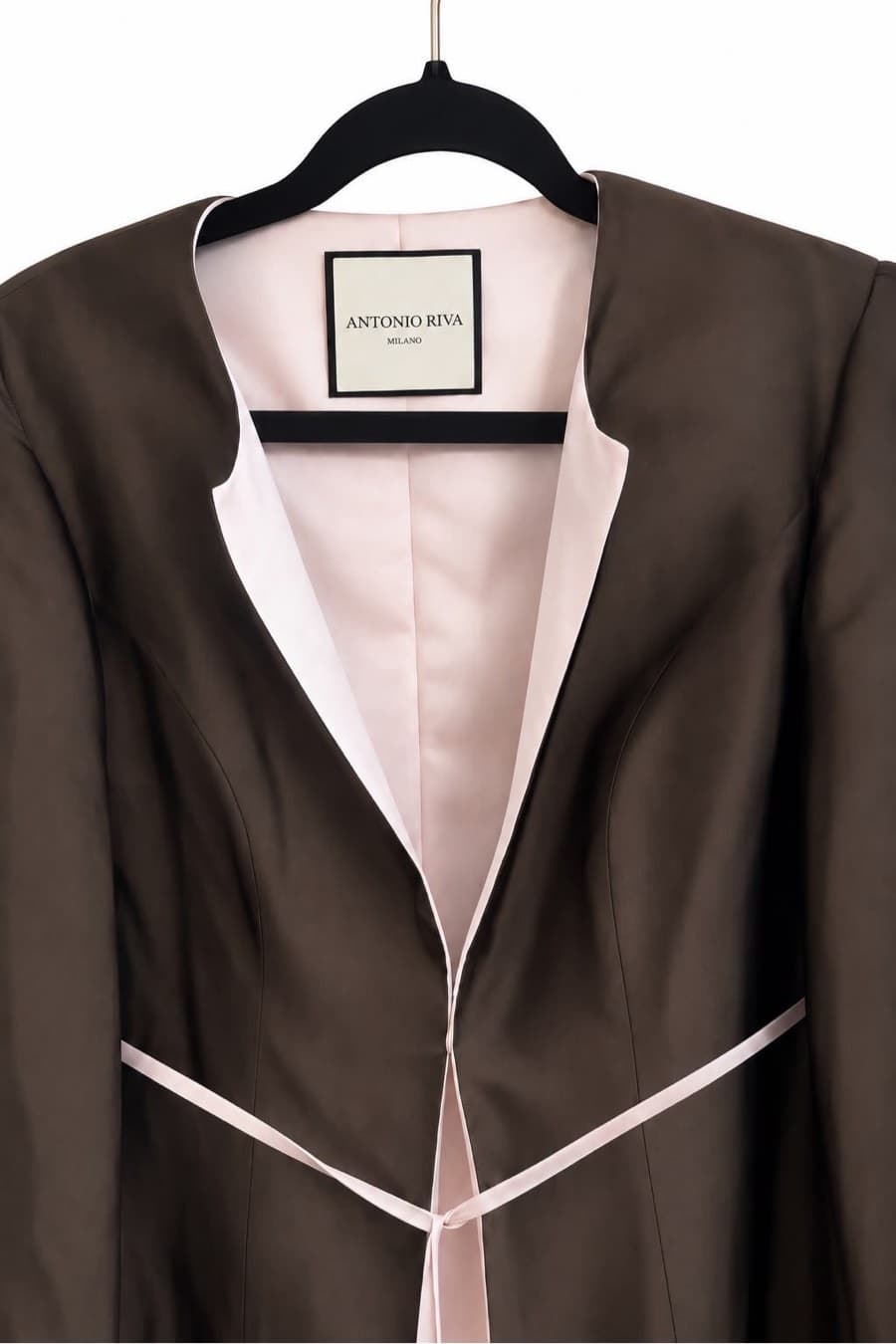 Antonio Riva Milano Brown & Pink Long Jacket