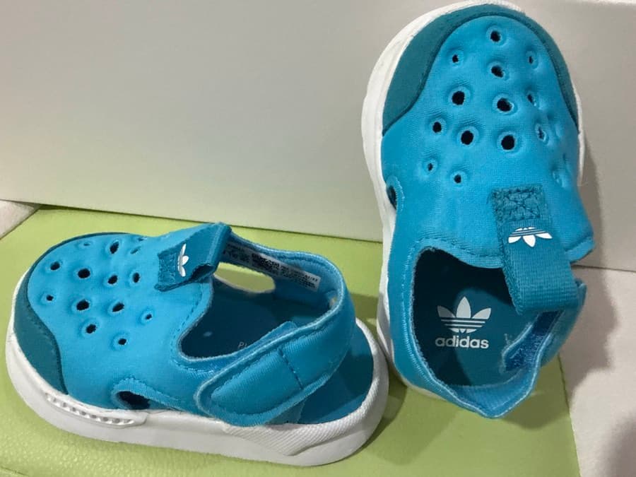 Adidas Blue Baby Sandals