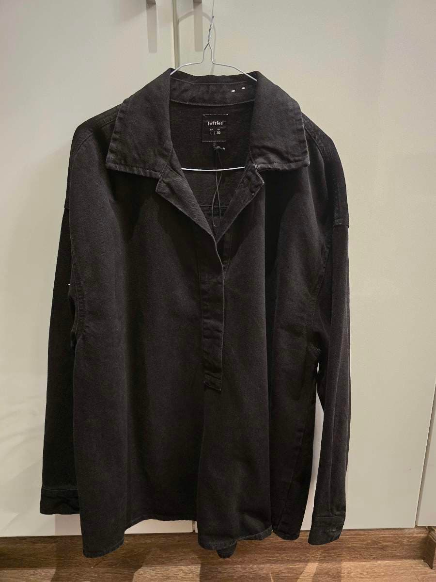 Lefties Black Denim Tunic - image 1