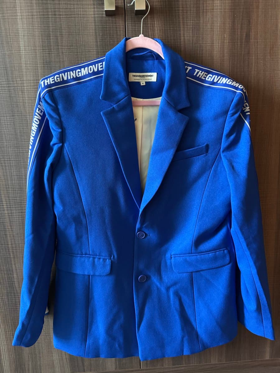 The Giving Movement Blue Blazer - Brand New never worn