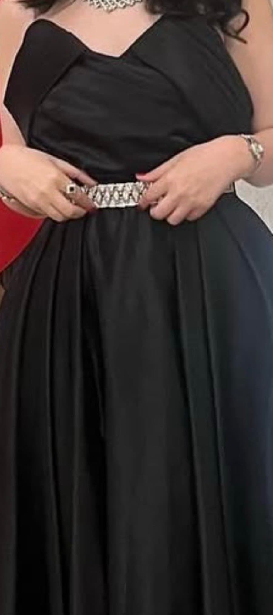 Black Strapless Gown - image 1