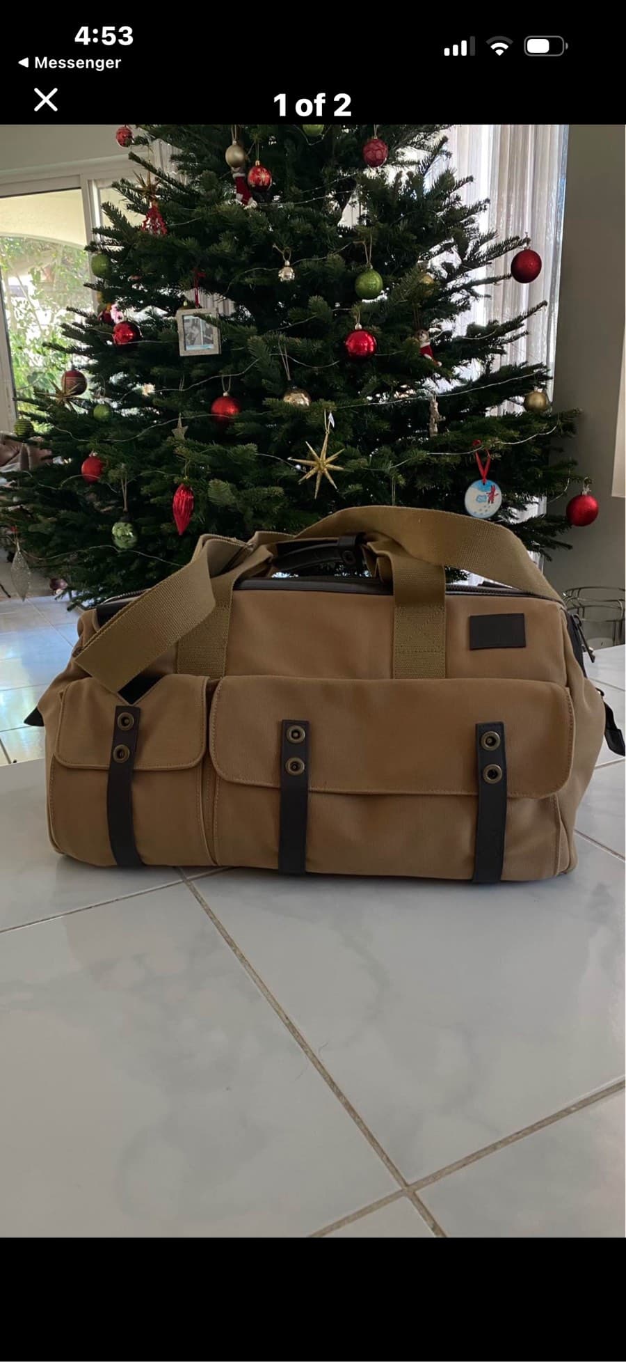 Canvas Duffle Bag
