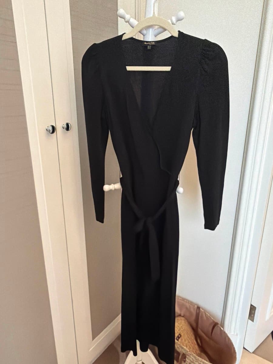 Massimo dutti black dress