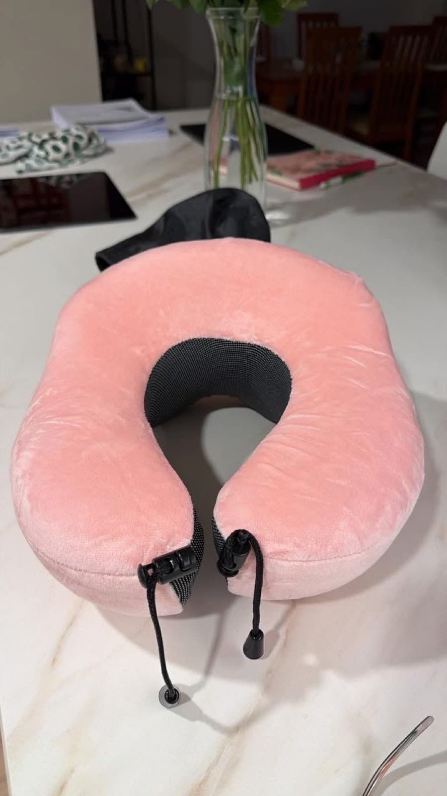 Pink Travel Neck Pillow - image 1