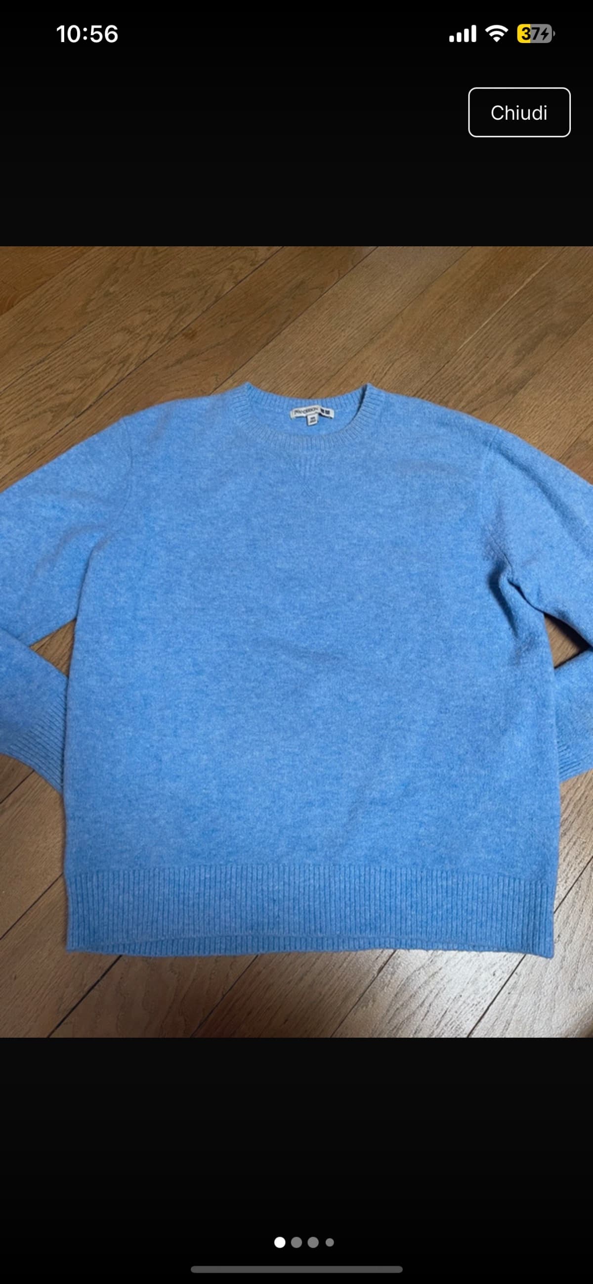 UNIQLO x JW Anderson Crew Neck Sweater - Blue