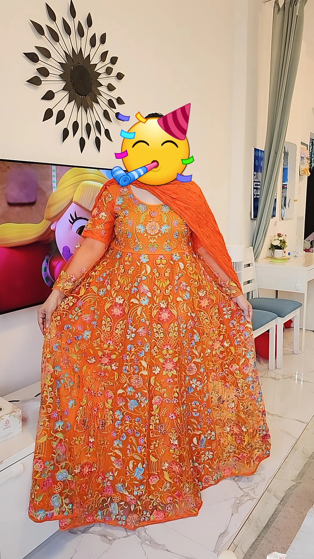 Stunning long Formal luxury maxi - perfect for party wear - image 1