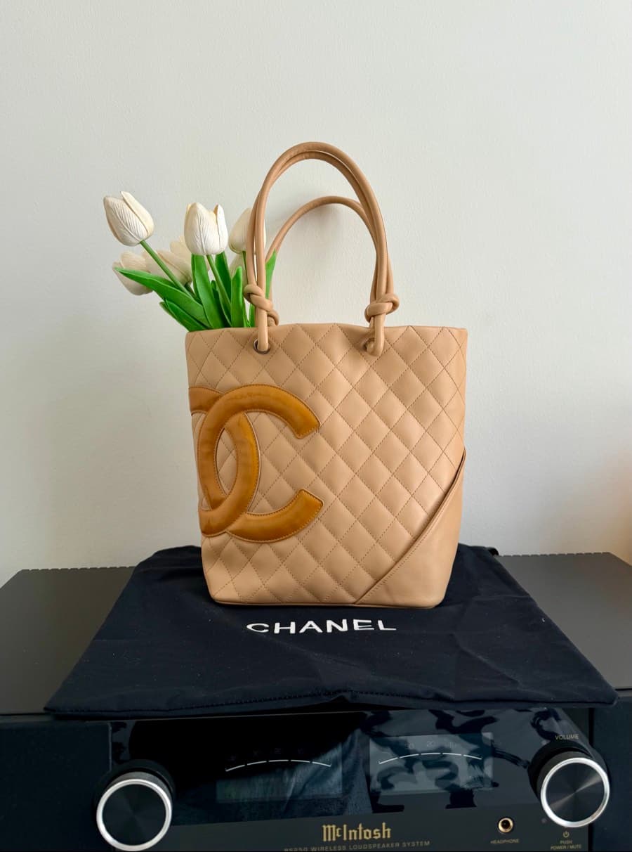 Chanel Cambon Quilted Tote