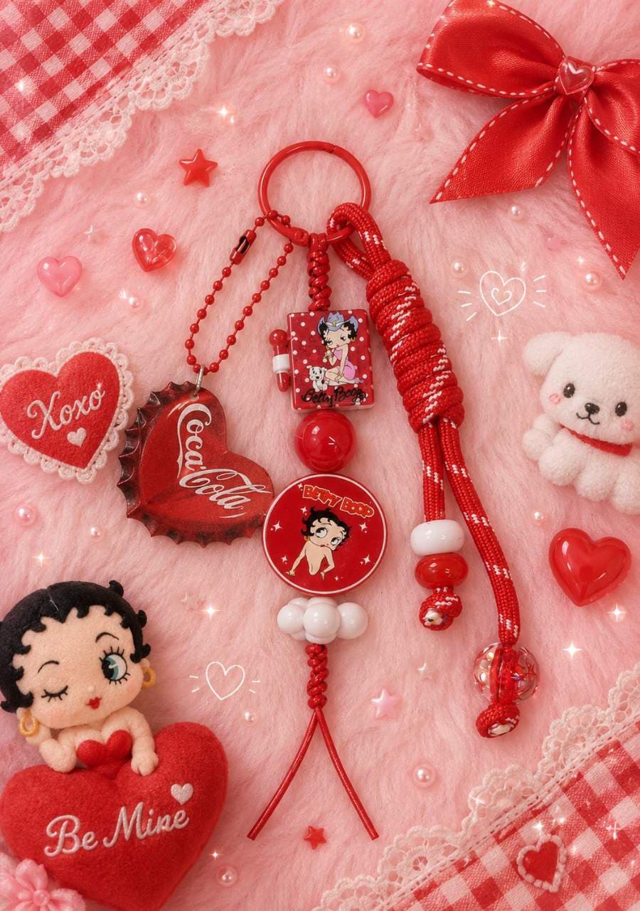 Bag charm betty bop