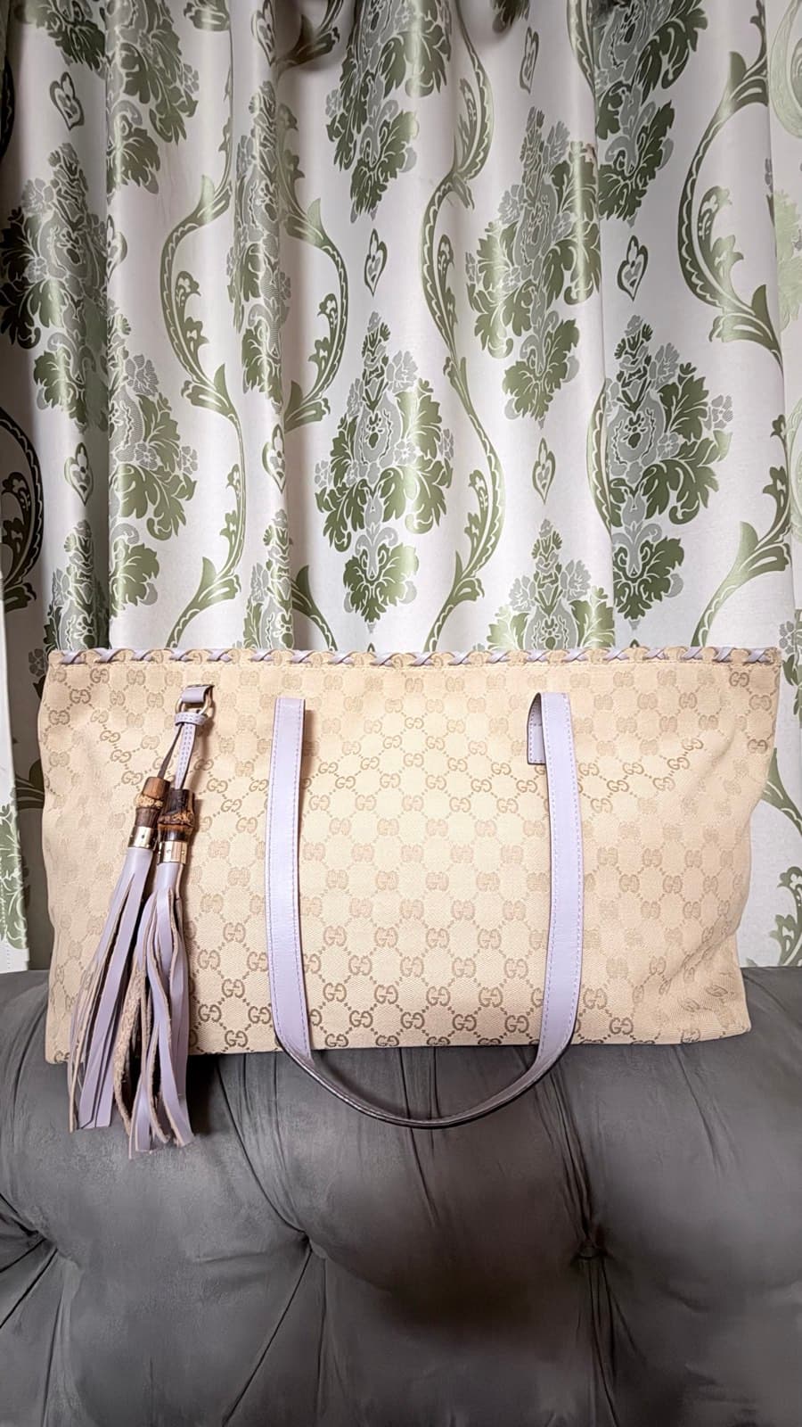 GG Canvas Tote - image 1