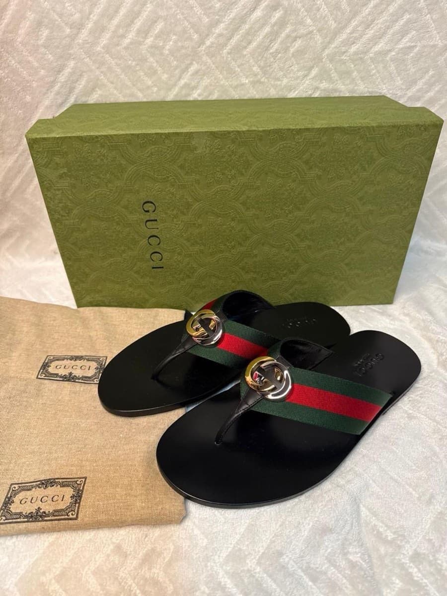 Gucci Interlocking G Sandals