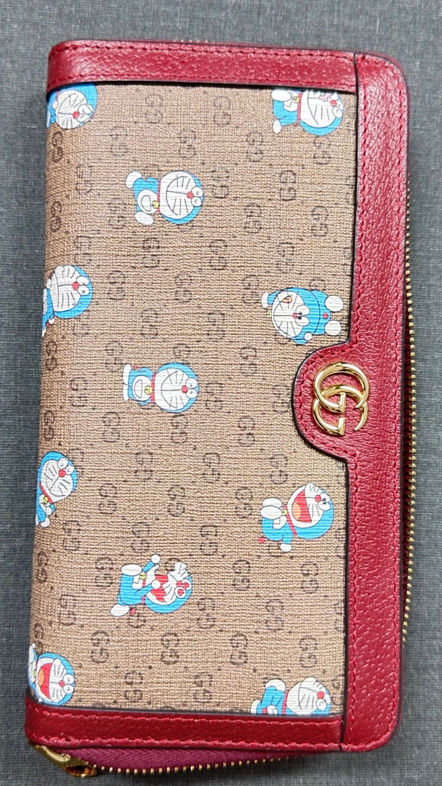 Gucci Doraemon Zip Wallet - image 1