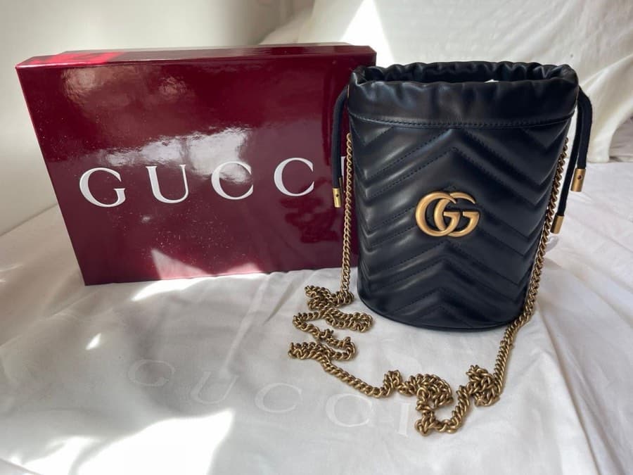 Gucci GG Marmont Bucket Bag