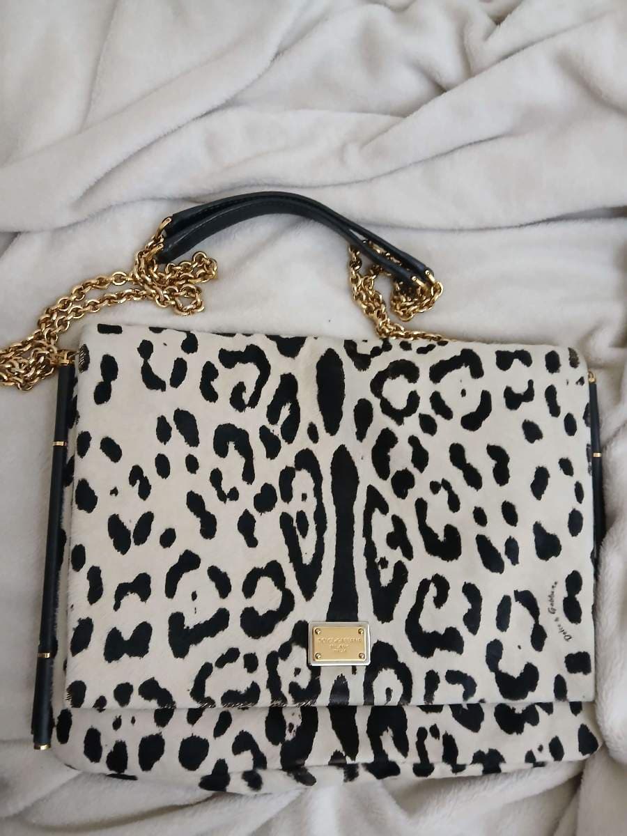 Dolce & Gabbana Leopard Shoulder Bag
