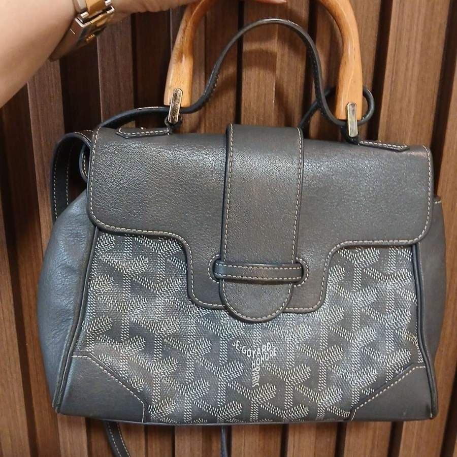 Goyard Monogram Top Handle Bag