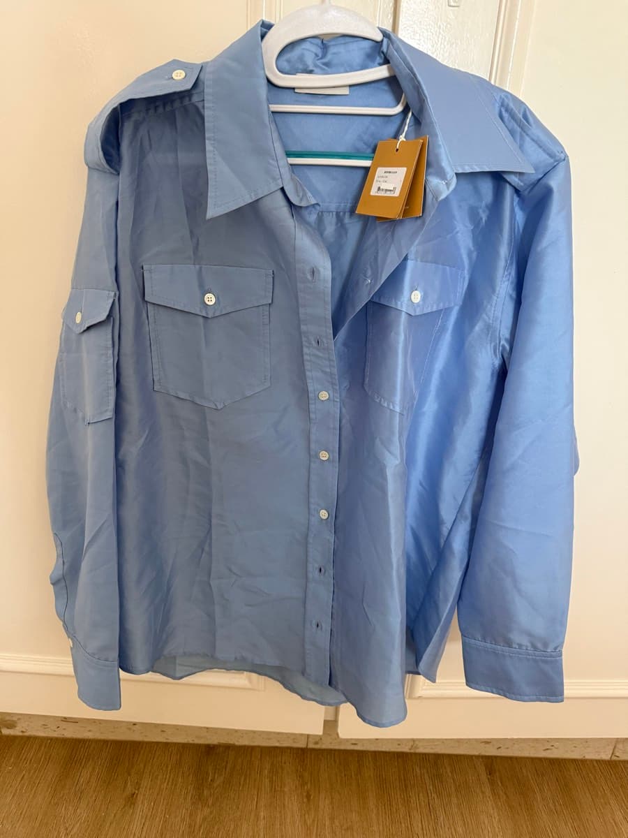Sandro Blue Shirt