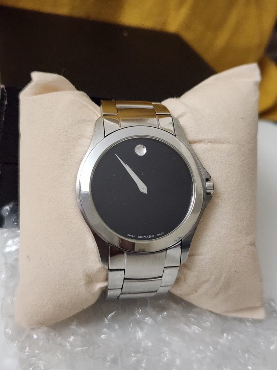 Movado Stainless Steel Watch