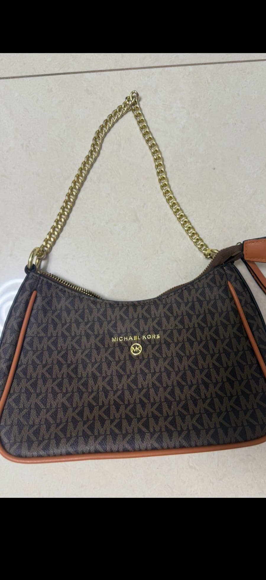 Michael Kors Monogram Shoulder Bag