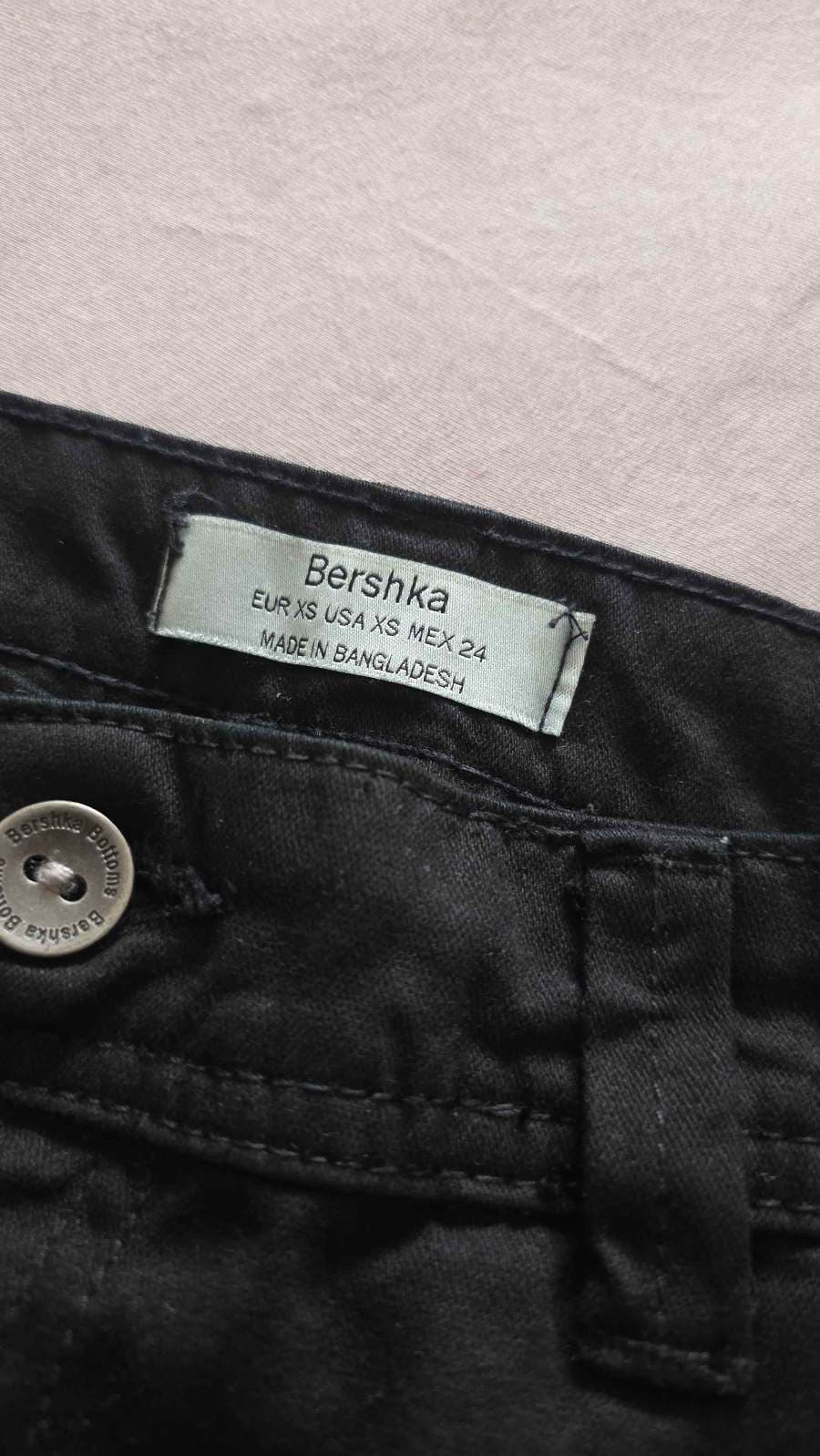 Bershka Black mini skirt
