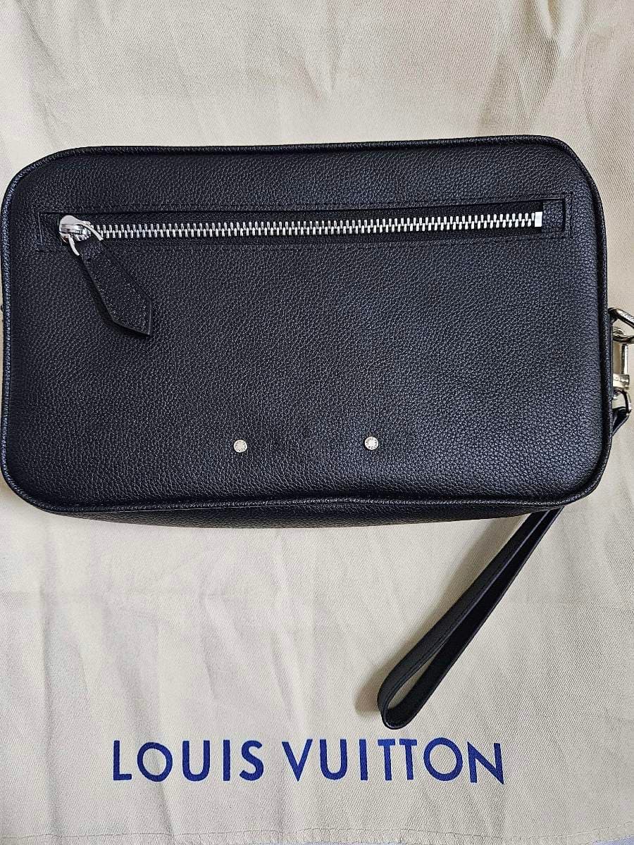Louis Vuitton Black Clutch Bag