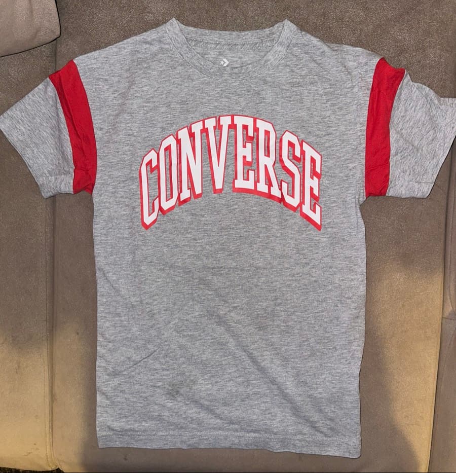 Converse Grey Graphic T-Shirt