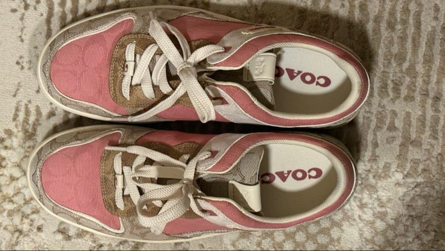 Coach Monogram Canvas Sneakers