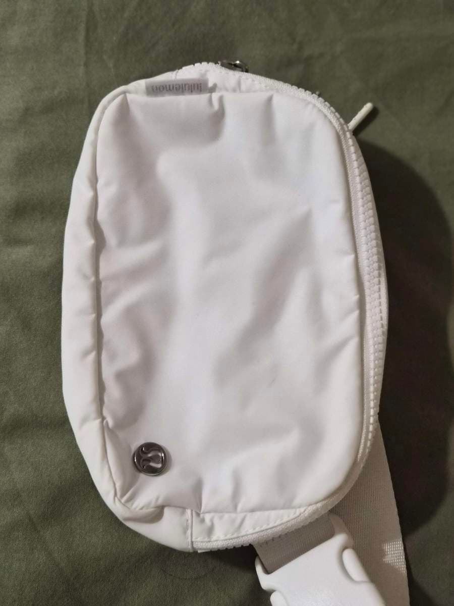 Lululemon White Nylon Crossbody Bag