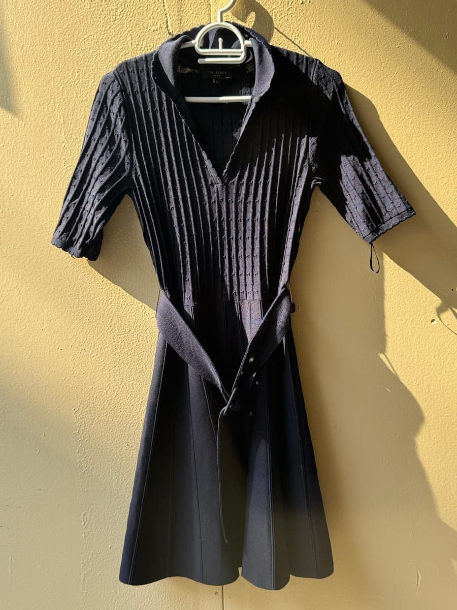 Ted Baker Ribbed Knit Dress