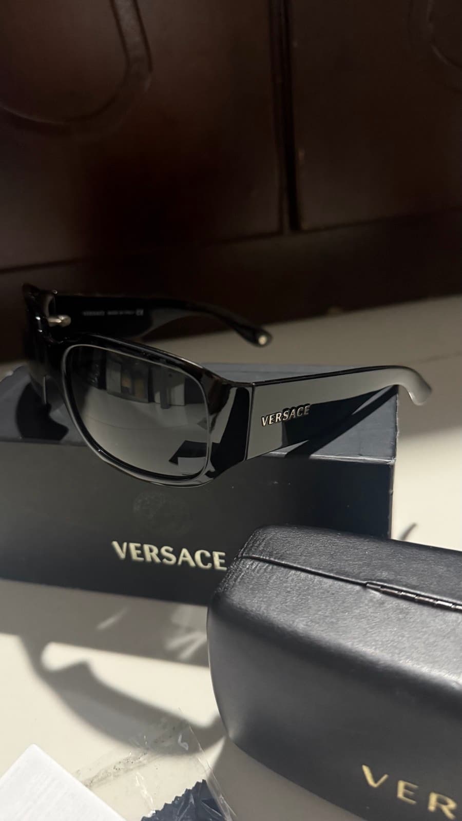 Versace Black Sunglasses