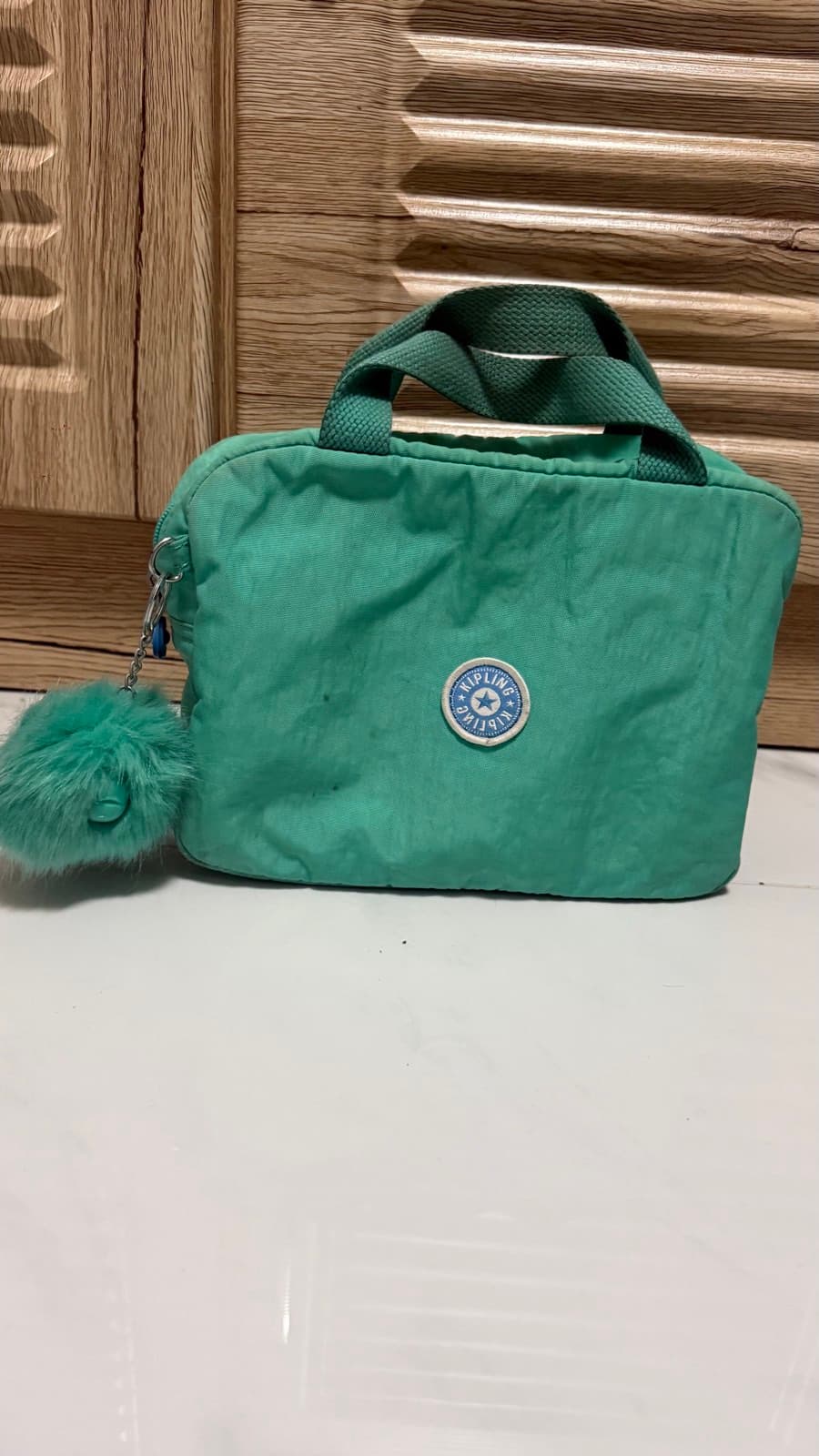 Kipling Green Nylon Bag - image 1