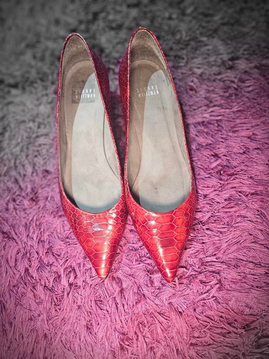 Stuart Weitzman Red Pumps