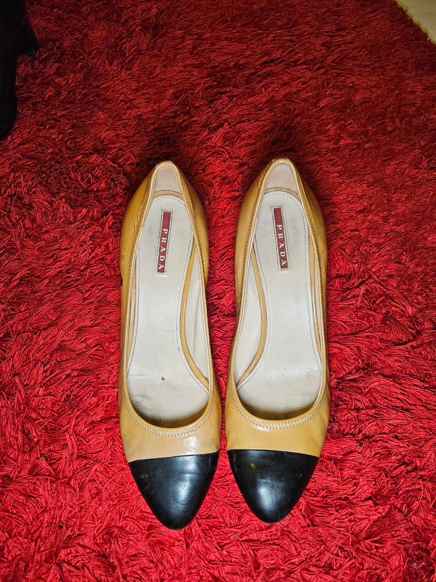Prada Two-Tone Pumps