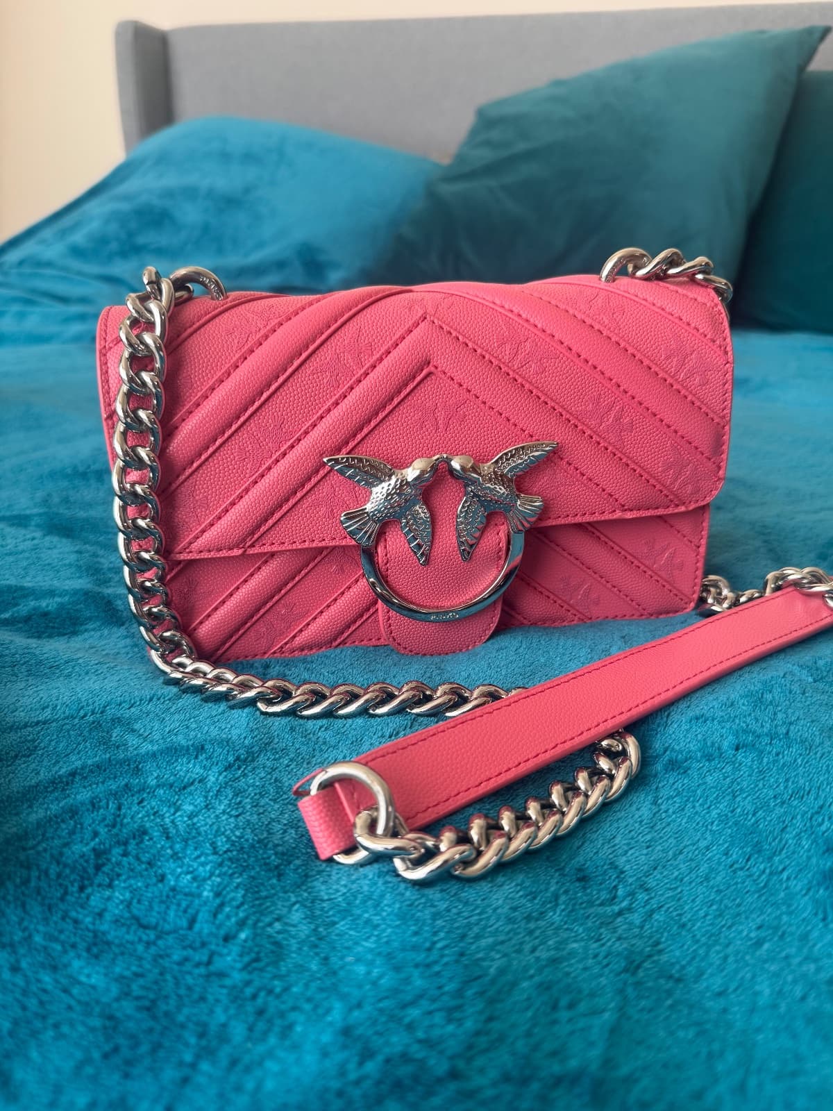 Pinko crossbody leather bag - image 1