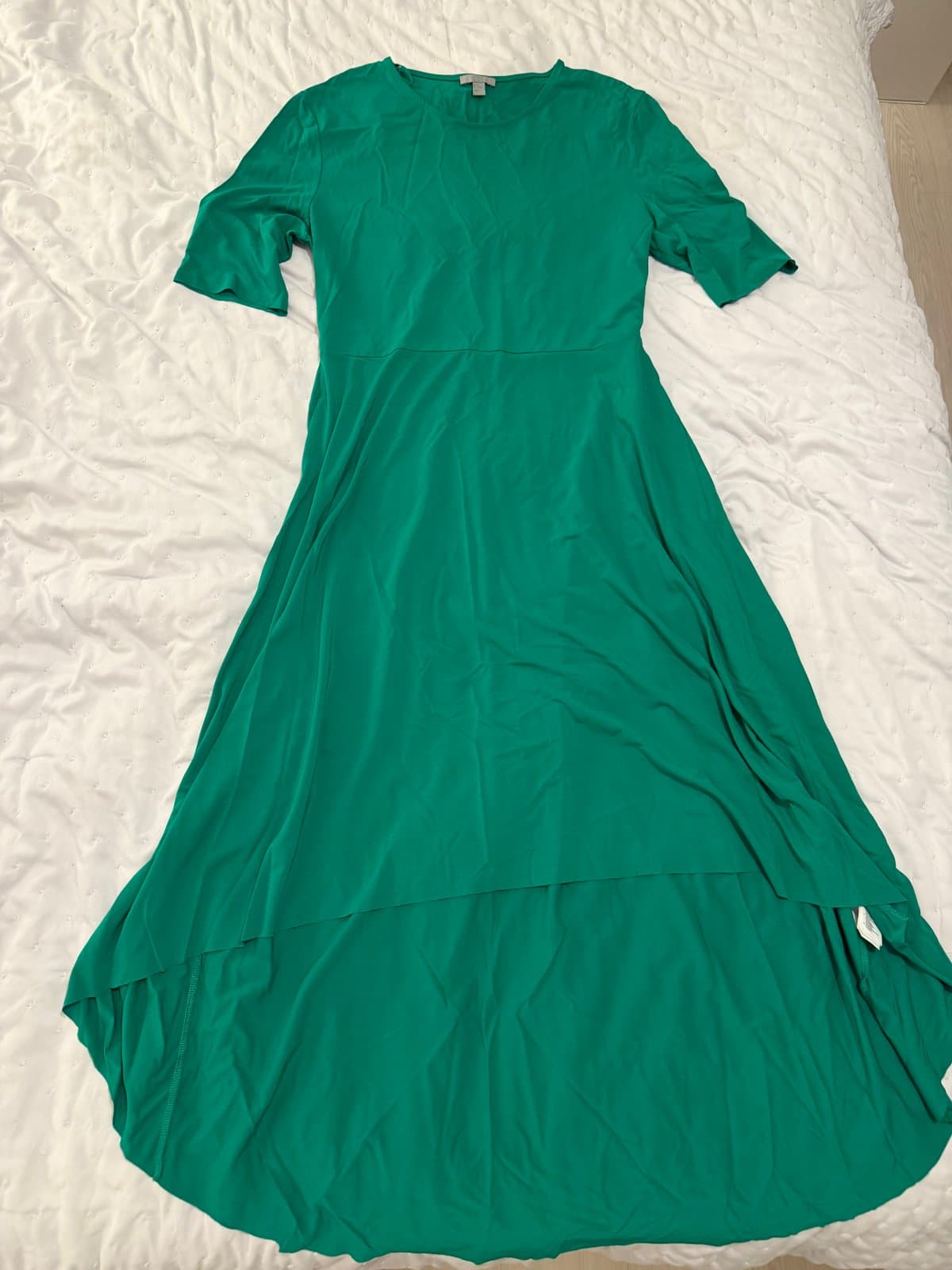 COS Emerald Green Midi Dress – Size M 💚 - image 1